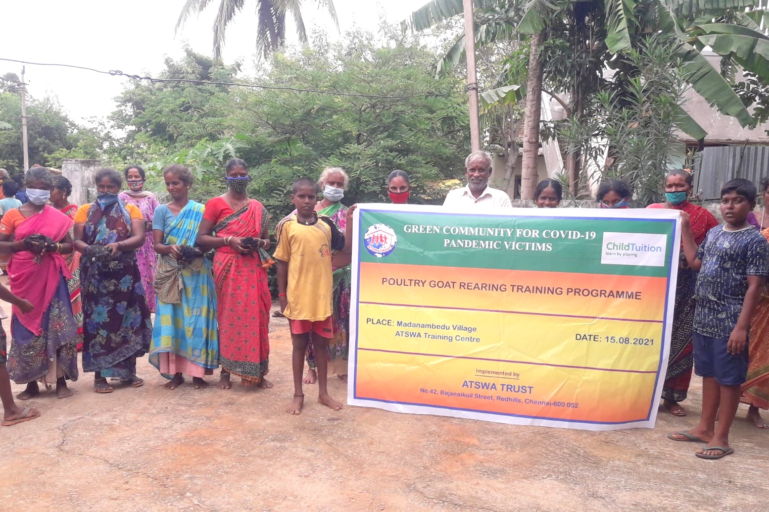 COVID – 19 - Relief, Livelihood Enhancement & Green Community for COVID – 19 Pandemic Victims