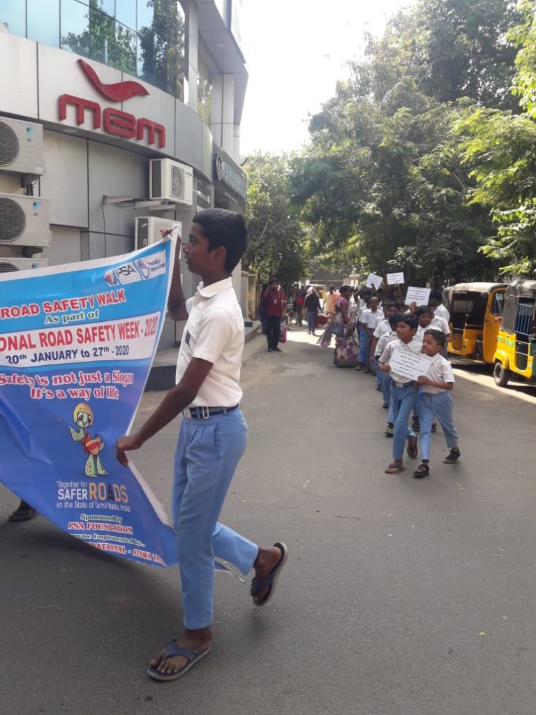 Together SAFER ROADS in the State of Tamil Nadu, India