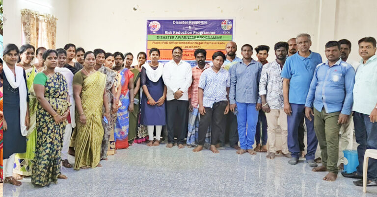 Disaster support kits being distributed