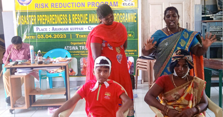 ATSWA rescue team volunteers in action