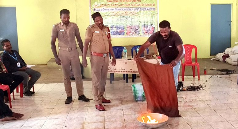 Disaster preparedness session